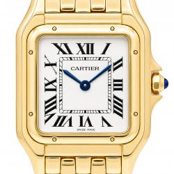 Unworn Cartier Panthere Medium WGPN0058 18K Yellow Gold Watch